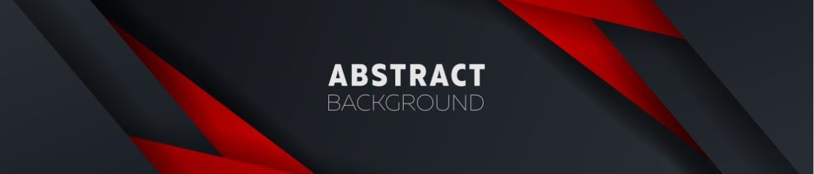 Abstract black with red geometric shapes background