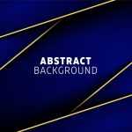 Abstract blue geometric shapes background