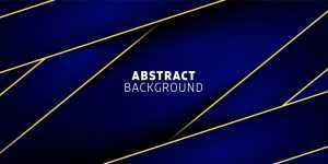 Abstract blue geometric shapes background
