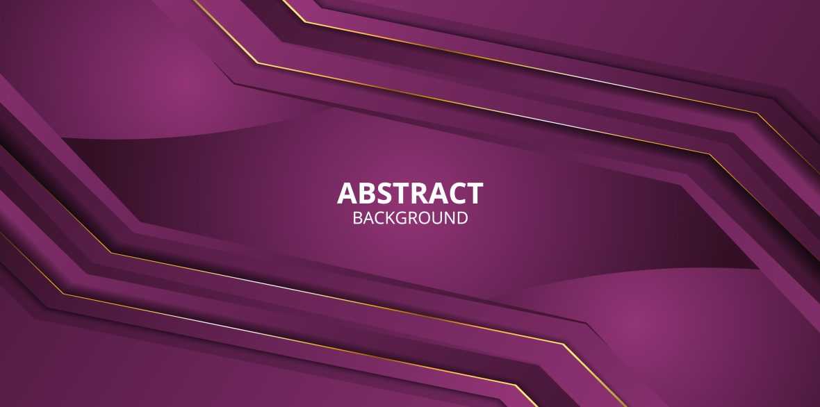 Abstract purple background design with modern lines