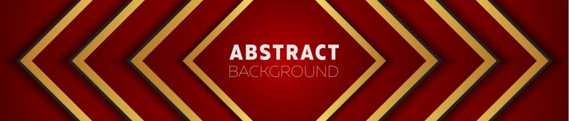 Abstract red geometric shapes background vector illustration
