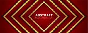 Abstract red geometric shapes background vector illustration