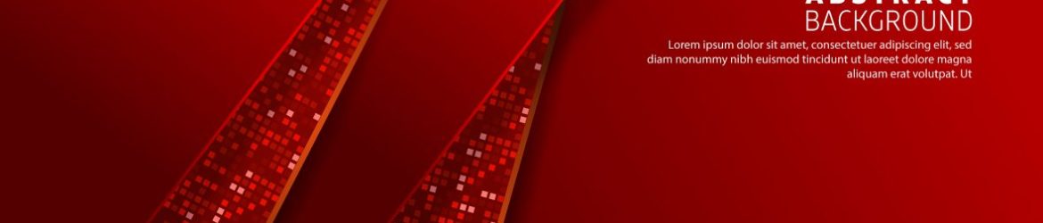 Abstract red modern elegant design background