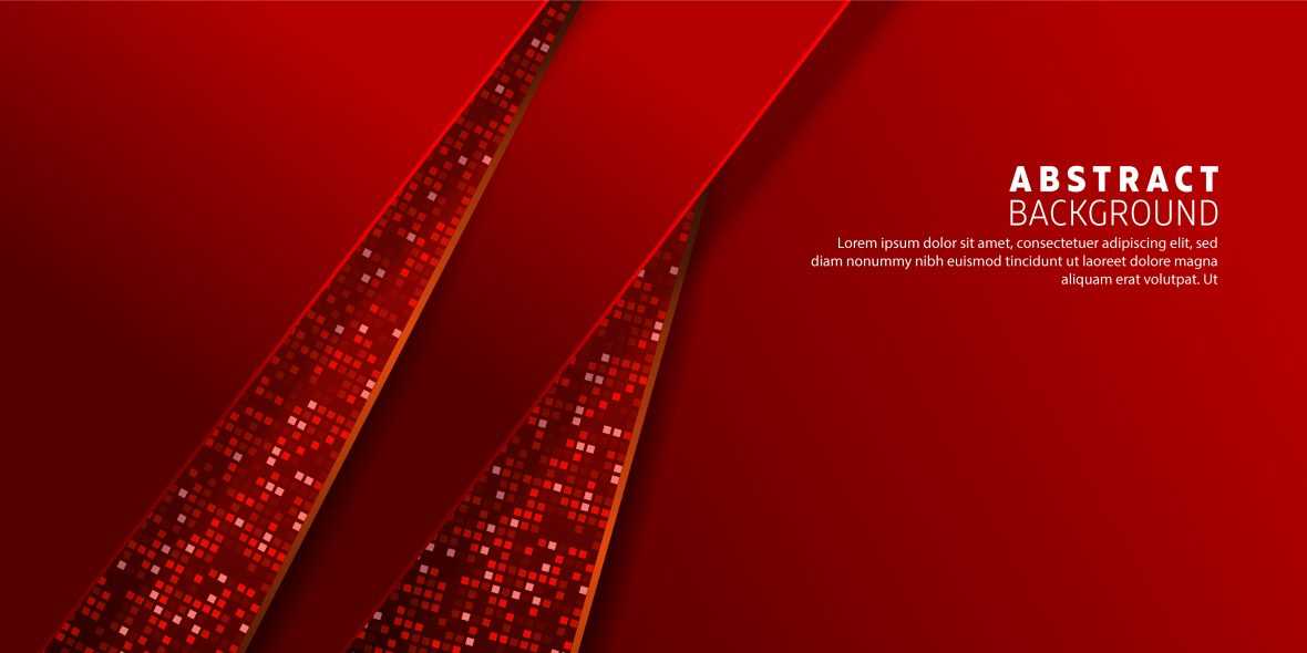 Abstract red modern elegant design background