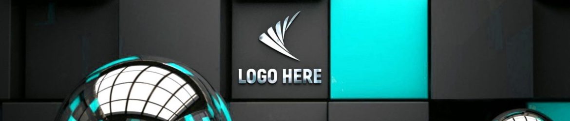 Abstract Room Logo Mockup