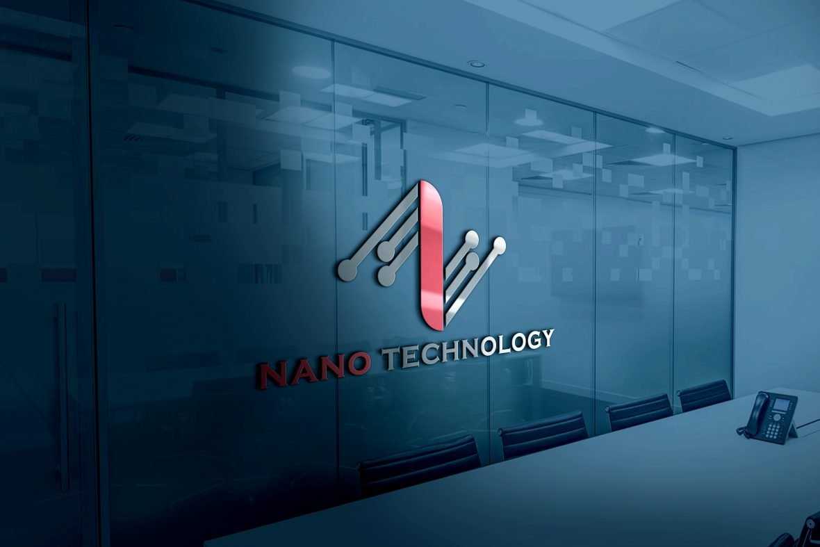 Abstract Technology Logo Design Free PSD