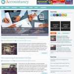 Accountancy Blue - Template para Blogger Accountancy Blue