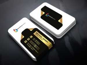 Actuarial Analyst Business Card .PSD Template
