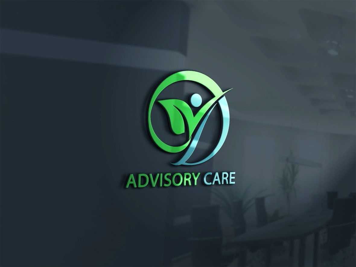 Advisory Care PSD Logo Template
