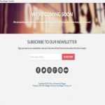 Alissa coming soon - Template para Blogger Alissa coming soon