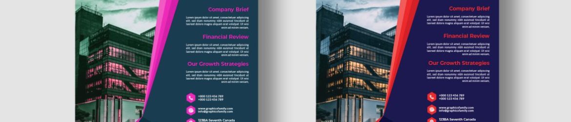 Annual Report Brochure Design Template