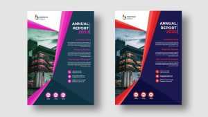Annual Report Brochure Design Template