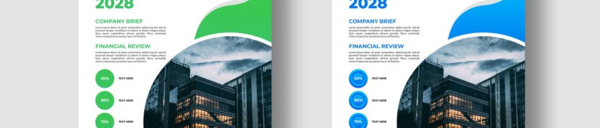 Annual Report Brochure Template