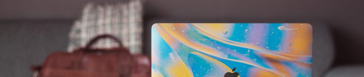 Apple Laptop Skin Design Mockup Apple Laptop Skin Design Mockup