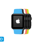Apple Watch Flat Mockup - Free PSD Download Apple Watch Flat Mockup