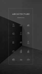 Architecture Free PSD Icon Pack