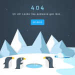 Arctic 404 Page