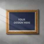 Art Painting Frame Mockup - Download Grátis Art Painting Frame Mockup