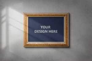 Art Painting Frame Mockup