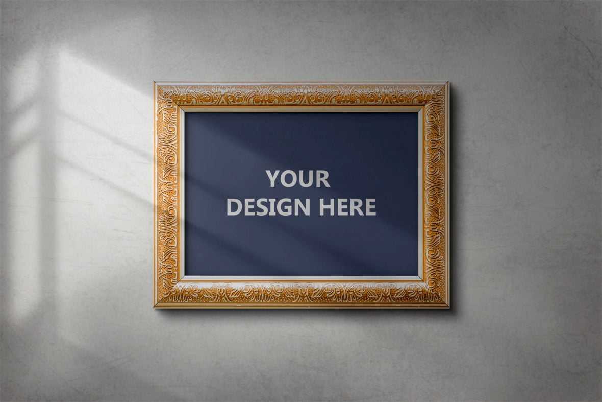 Art Painting Frame Mockup