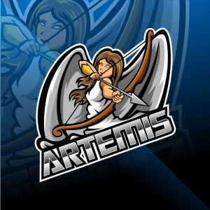 Artemis Gaming Logo Template, Mascot, Esport