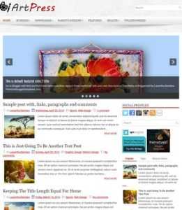 ArtPress 2 columns