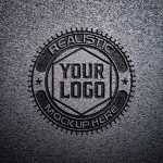 Asphalt Engrave Logo Mockup - Download Grátis Asphalt Engrave Logo Mockup