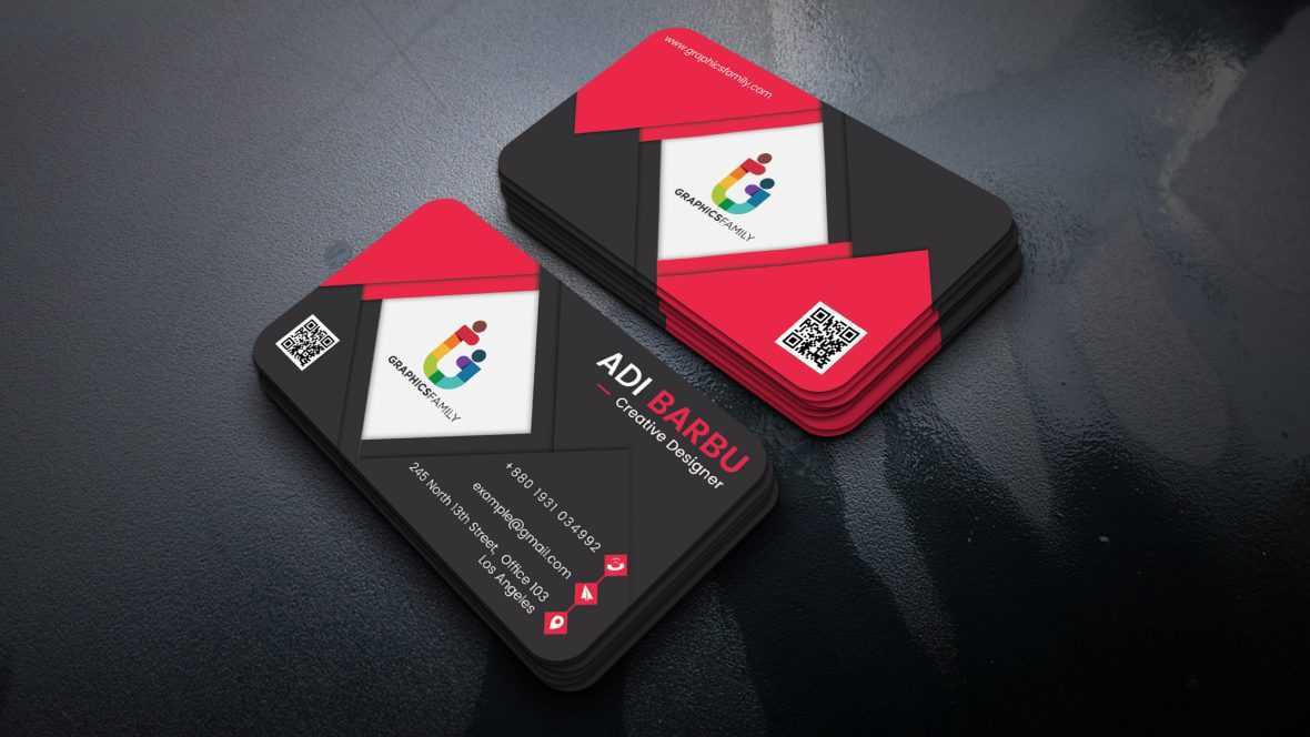 Attractive Corporate Business Card Template