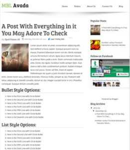 Avada Responsive