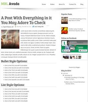 Avada Responsive