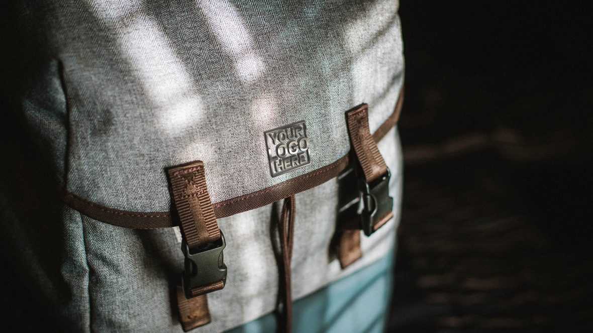 Backpack Logo Mockup