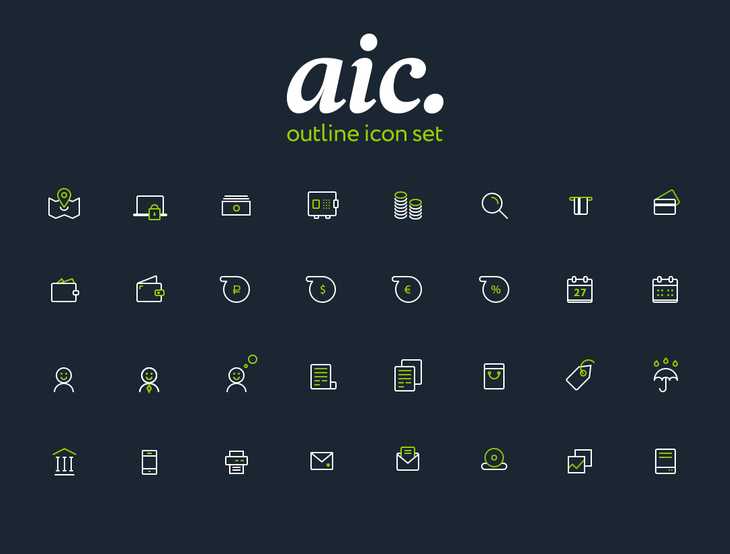 Banking Icon Set