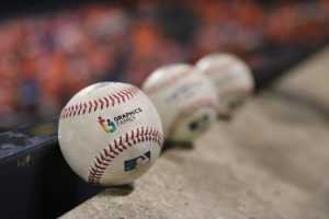 Baseball Realistic Logo Mockup
