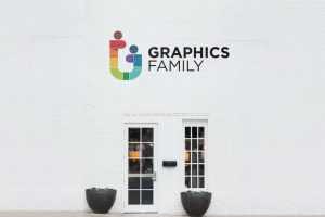 Beautiful Shop Logo Mockup