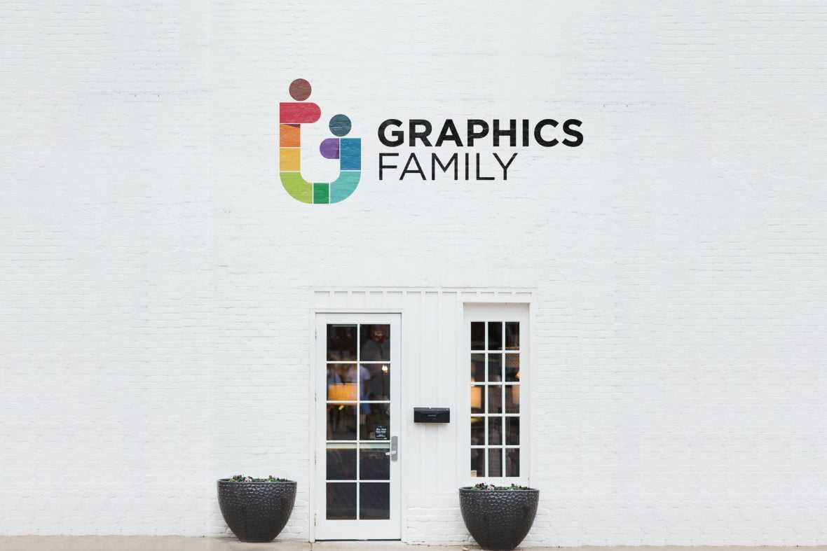 Beautiful Shop Logo Mockup