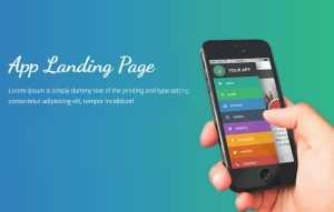 Best App Landing Page Templates in 2018