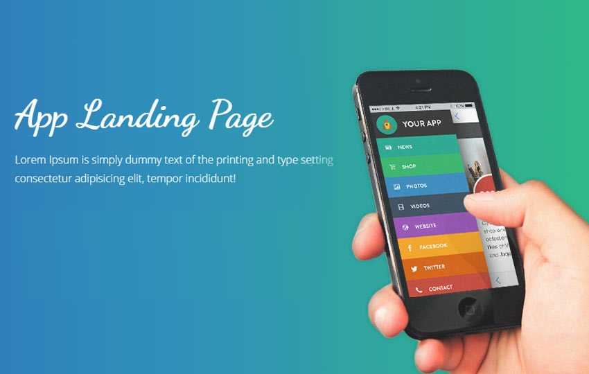Best App Landing Page Templates in 2018