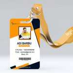 Best Employee Id Card Design Free PSD