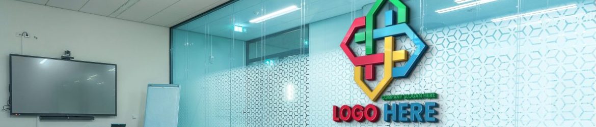 Best Free 3D Wall Logo MockUp