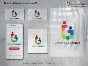 Best Free Brand Stationery Mockup PSD