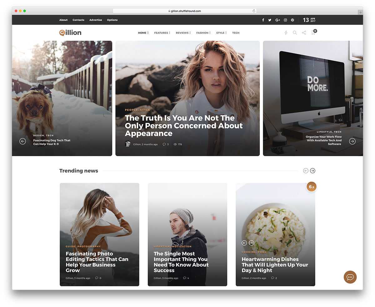 Best HTML5 Templates with Slider in 2018