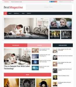 Best Magazine Responsive