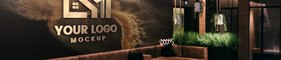 Best Realistic Modern Office Logo Mockup