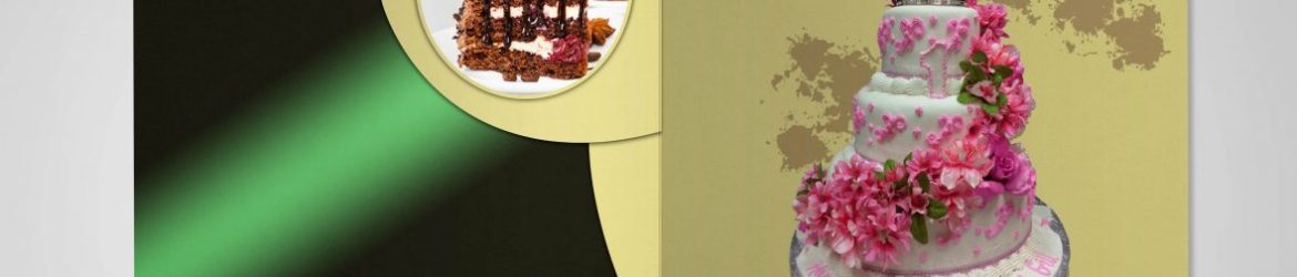 Birthday Event Bi Fold PSD Brochure Design
