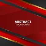 Black and Red Background Abstract Template