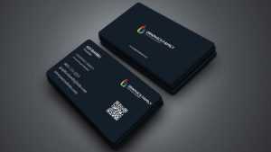 Black Elegant Business Card Template
