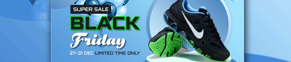 Black Friday Ecommerce Website Banner Design Black Friday Ecommerce Website Banner Design