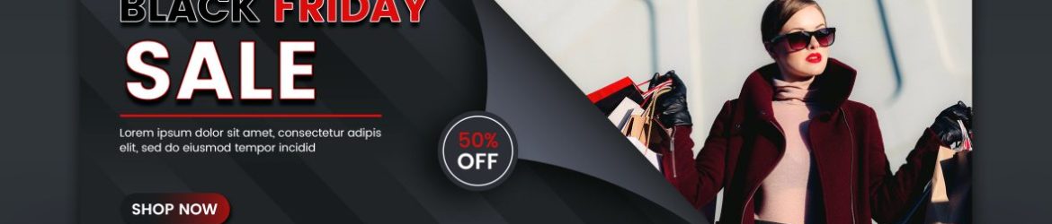 Black Friday Facebook Cover Design