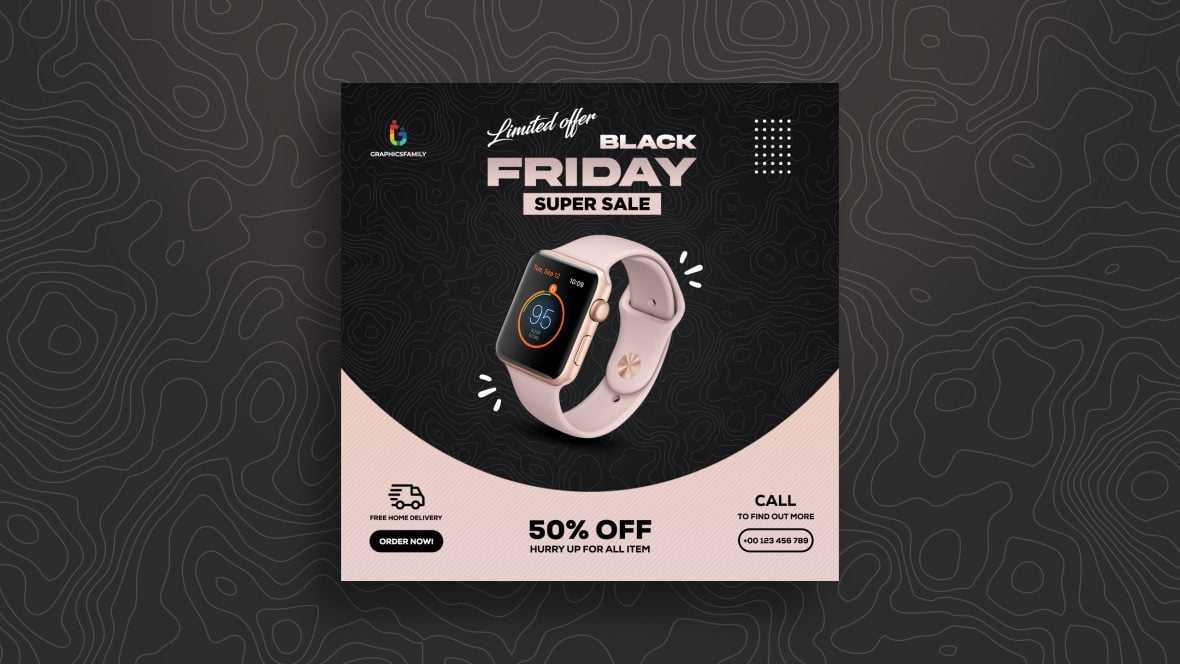 Black Friday Sale Banner Template