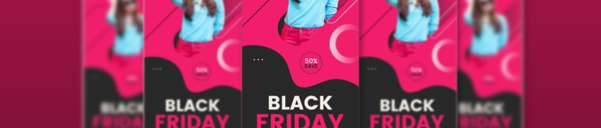 Black Friday Sale Roll Up Banner Design Black Friday Sale Roll Up Banner Design